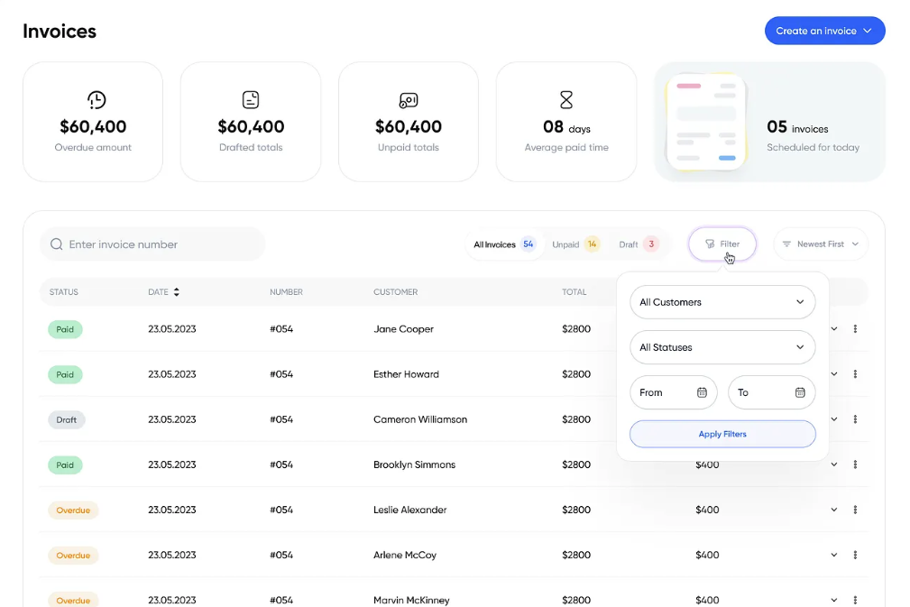 payments illustration light